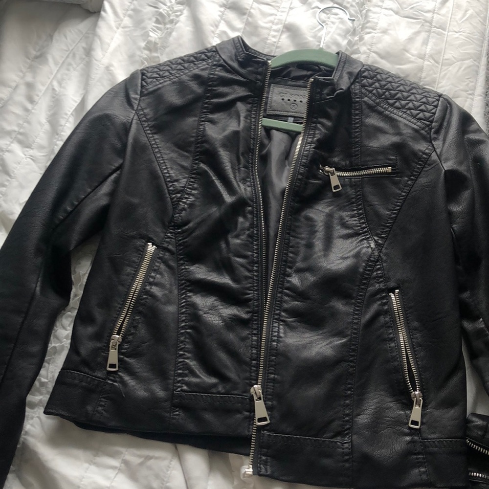 Leather jacket